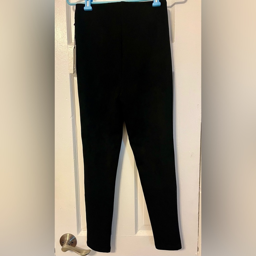 Black Textured Leggings Jules and Leopold Small - Picture 4 of 6